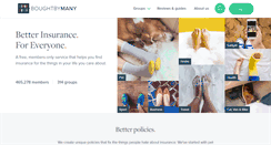 Desktop Screenshot of boughtbymany.com